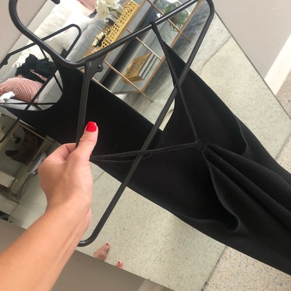 Wildflower Black knit midi dress NWT - Picture 9 of 9